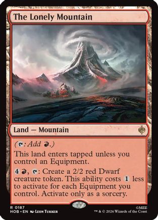 {@@HOB R} The Lonely Mountain [The Hobbit] [HOB 187]