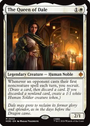 {@@HOB R} The Queen of Dale (Foil) [The Hobbit] [HOB 024]