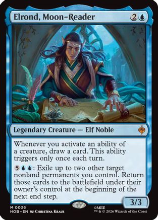 {@@HOB R} Elrond, Moon-Reader [The Hobbit] [HOB 036]