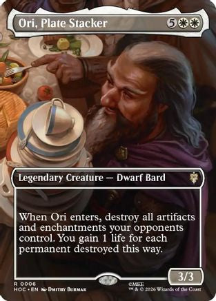 {@@HOB R} Ori, Plate Stacker (Borderless) [The Hobbit EternalLegal] [HOC 006]