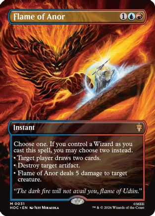 {@@HOB R} Flame of Anor (Borderless) [The Hobbit EternalLegal] [HOC 031]
