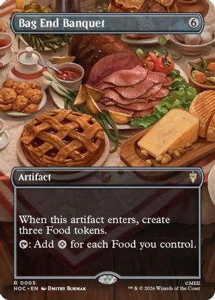 {@@HOB R} Bag End Banquet (Borderless) [The Hobbit EternalLegal] [HOC 005]