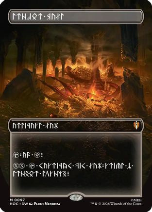 {@@HOB R} Treasure Vault (Borderless) (Dwarvish) (Foil) [The Hobbit EternalLegal] [HOC 097]