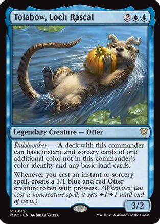 {R} Tolabow, Loch Rascal [Mystery Booster Commander Edition] [ 012]