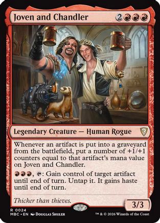 {R} Joven and Chandler (Foil) [Mystery Booster Commander Edition] [ 024]