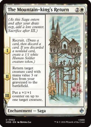 {@@MSC C} The Mountain-king's Return [The Hobbit] [HOB 022]