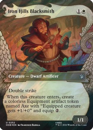 {@@MSC C} Iron Hills Blacksmith (Showcase) (Surge Foil) (Foil) [The Hobbit] [HOB 252]