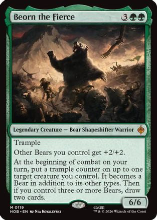 {@@MSC R} Beorn the Fierce (Foil) [The Hobbit] [HOB 119]