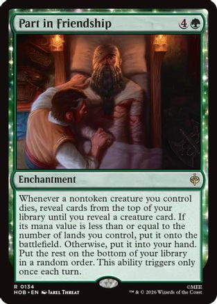 {@@MSC R} Part in Friendship (Foil) [The Hobbit] [HOB 134]