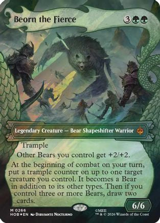 {@@MSC R} Beorn the Fierce (Showcase) (Surge Foil) (Foil) [The Hobbit] [HOB 266]
