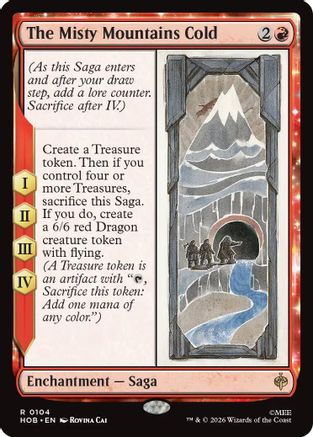 {@@MSC R} The Misty Mountains Cold [The Hobbit] [HOB 104]