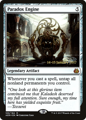 {R} Paradox Engine [Aether Revolt Prerelease Promos][PR AER 169]