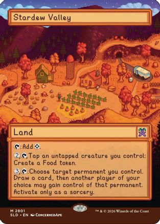 {R} Stardew Valley (Foil) [Secret Lair Drop Series] [SLD 2801]