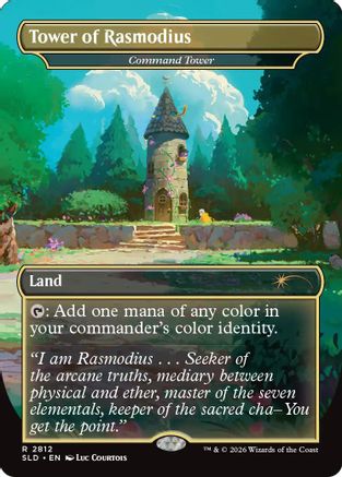 {R} Command Tower - Tower of Rasmodius [Secret Lair Drop Series] [SLD 2812]