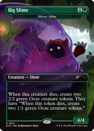 {R} Mitotic Slime - Big Slime (Foil) [Secret Lair Drop Series] [SLD 2815]