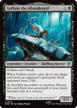 {@@HOB C} Gollum the Abandoned [The Hobbit] [HOB 072]