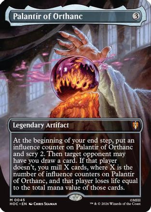 {@@HOB R} Palantir of Orthanc (Borderless) [The Hobbit EternalLegal] [HOC 045]