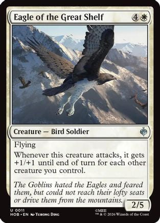 {@@MSC C} Eagle of the Great Shelf (Foil) [The Hobbit] [HOB 011]