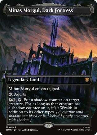 {@@HOB R} Minas Morgul, Dark Fortress (Borderless) [The Hobbit EternalLegal] [HOC 048]