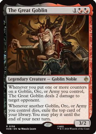 {@@MSC R} The Great Goblin (Foil) [The Hobbit] [HOB 158]
