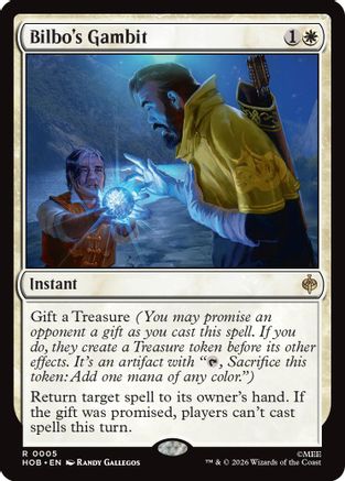 {@@MSC R} Bilbo's Gambit (Foil) [The Hobbit] [HOB 005]