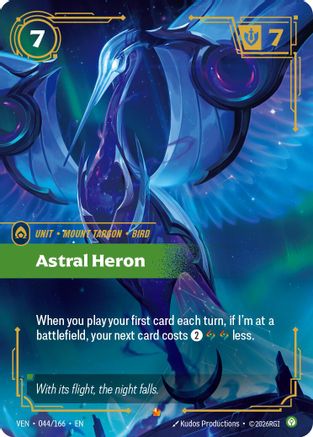 [RFB] Astral Heron (Foil) (044/166) - Vendetta