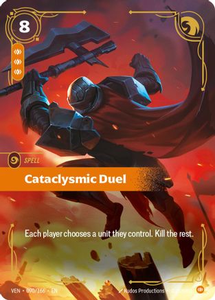 [RFB] Cataclysmic Duel (Foil) (090/166) - Vendetta