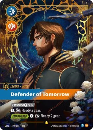 [RFB] Jayce - Defender of Tomorrow (Overnumbered) (Foil) (194/166) - Vendetta
