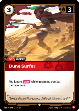 [RFB] Dune Surfer (Foil) (004/166) - Vendetta