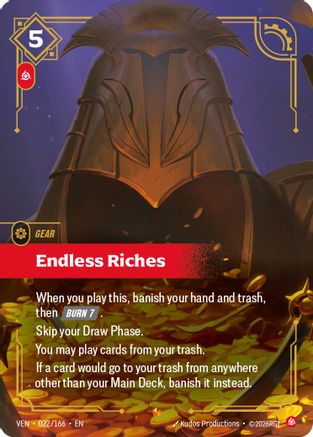 [RFB] Endless Riches (Foil) (022/166) - Vendetta