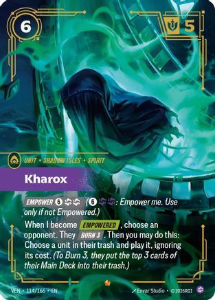 [RFB] Kharox (Foil) (114/166) - Vendetta