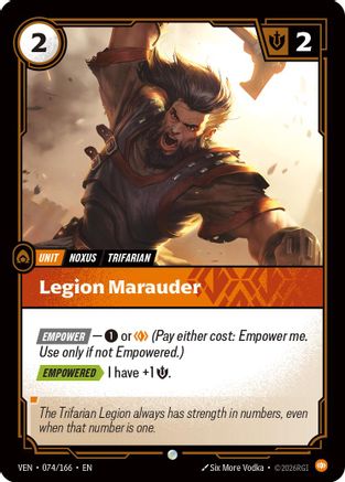 [RFB] Legion Marauder (Foil) (074/166) - Vendetta
