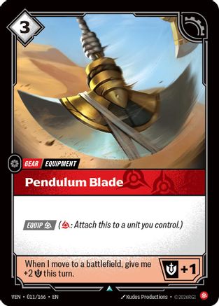 [RFB] Pendulum Blade (Foil) (011/166) - Vendetta