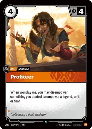 [RFB] Profiteer (Foil) (082/166) - Vendetta