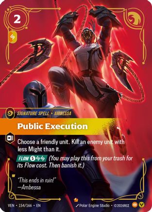 [RFB] Public Execution (Foil) (154/166) - Vendetta