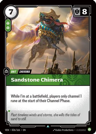 [RFB] Sandstone Chimera (Foil) (036/166) - Vendetta