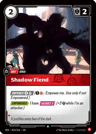 [RFB] Shadow Fiend (Foil) (014/166) - Vendetta
