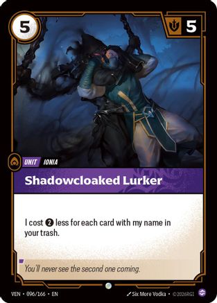 [RFB] Shadowblade Lurker (Foil) (096/166) - Vendetta