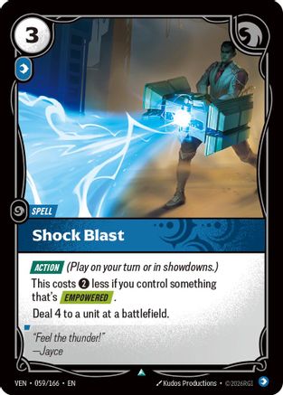 [RFB] Shock Blast (Foil) (059/166) - Vendetta