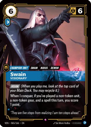 [RFB] Swain, Visionary (Foil) (065/166) - Vendetta