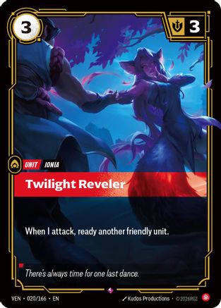 [RFB] Twilight Reveler (Foil) (020/166) - Vendetta