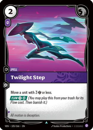 [RFB] Twilight Step (Foil) (105/166) - Vendetta