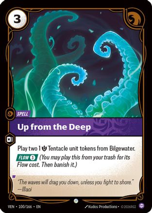 [RFB] Up from the Deep (Foil) (100/166) - Vendetta