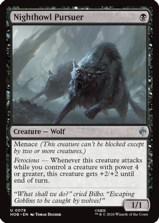 {@@MSC C} Nighthowl Pursuer [The Hobbit] [HOB 078]