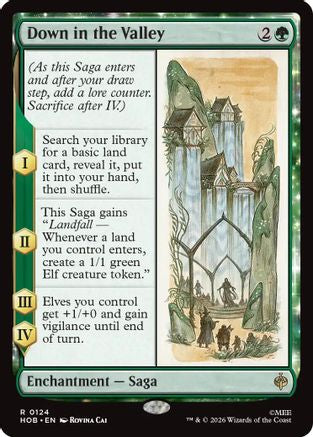 {@@MSC R} Down in the Valley (Foil) [The Hobbit] [HOB 124]