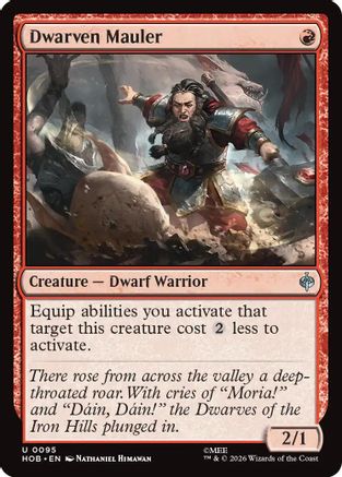 {@@MSC C} Dwarven Mauler [The Hobbit] [HOB 095]