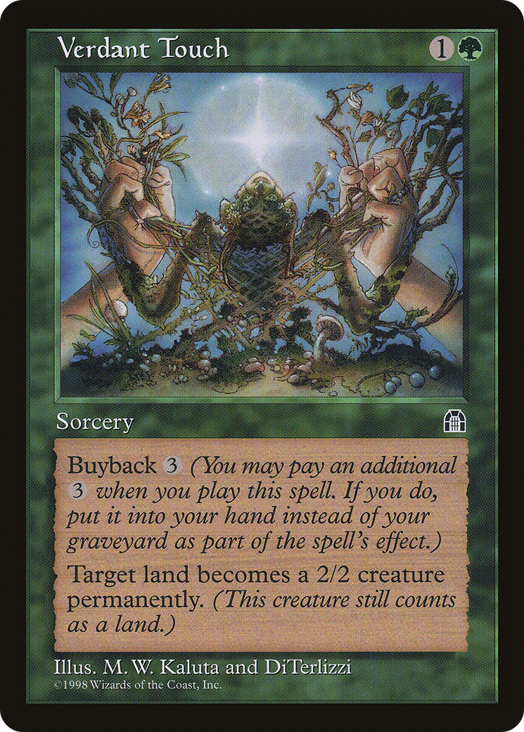 {R} Verdant Touch [Stronghold][STH 123] - Misty Mountain Games