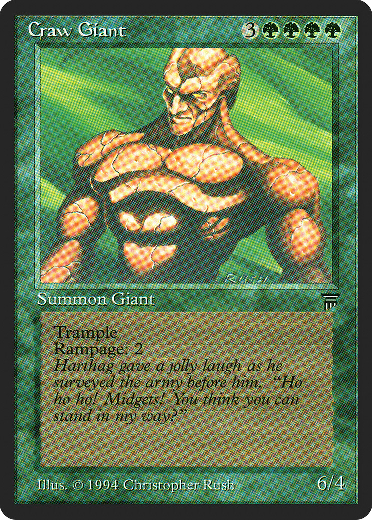 {C} Craw Giant [Legends][LEG 180]