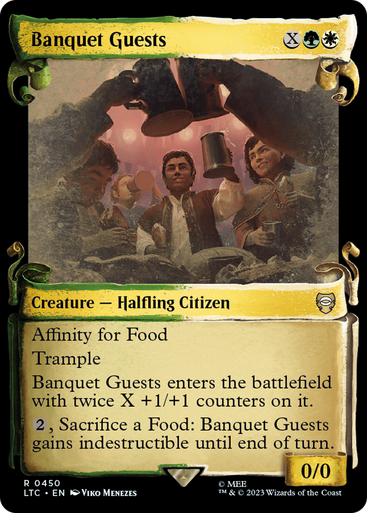 {R} Banquet Guests [The Lord of the Rings: Tales of Middle-Earth Commander Showcase Scrolls][LTC 450]