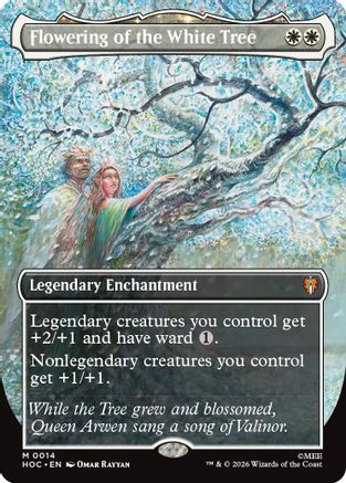 {@@HOB R} Flowering of the White Tree (Borderless) [The Hobbit EternalLegal] [HOC 014]